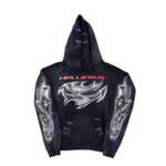 Hellstar Brand Airbrushed Skull Hoodie