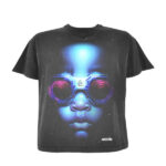 Hellstar Brand Goggles Black T-Shirt