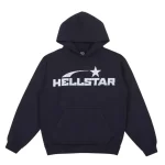 Hellstar Brand Printed Black Hoodie