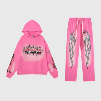Hellstar Merch Brainwashed Pink Tracksuit