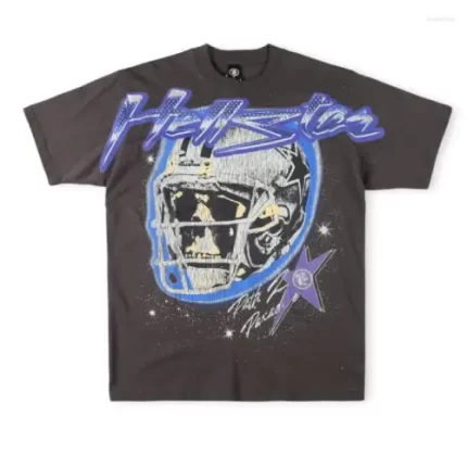 Hellstar Merch Helmet Path 2 Black T-Shirt