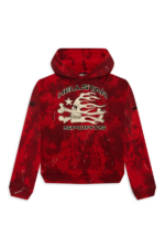 Hellstar Merch Sports Hell Logo Red Hoodie