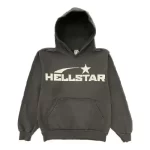 Hellstar Merch Studios Logo Black Hoodie