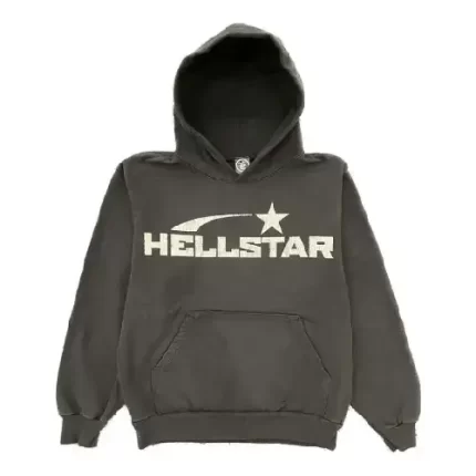 Hellstar Merch Studios Logo Black Hoodie